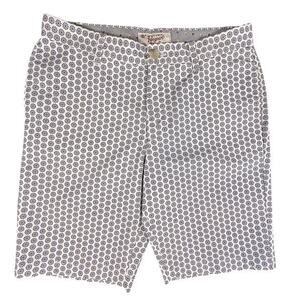 NWOT Penguin by Munsingwear Shorts Men's Sz 32 White All Over Print Pink Penguin